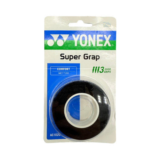 Yonex AC102 Super Grap Overgrip (Pack of 3)
