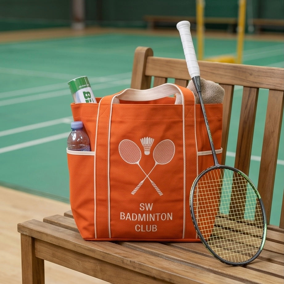 SW Badminton Club Sports and Travel Tote