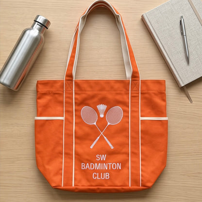 SW Badminton Club Sports and Travel Tote