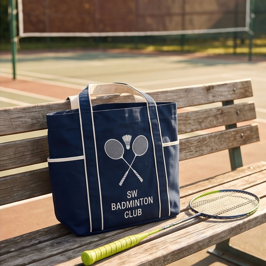 SW Badminton Club Sports and Travel Tote