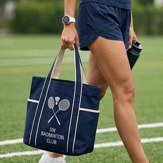 SW Badminton Club Sports and Travel Tote