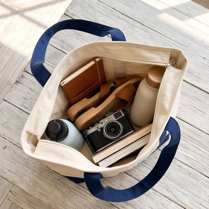 Badminton Canvas Boat Tote
