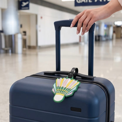 Badminton Shuttlecock Luggage Tag / Bag Tag