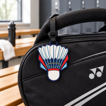Badminton Shuttlecock Luggage Tag / Bag Tag