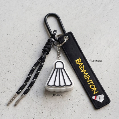 Badminton Clicker Bag Charm / Keychain
