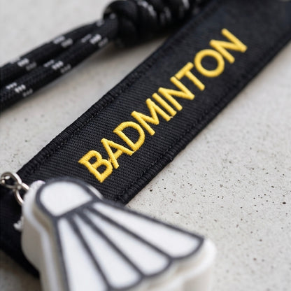 Badminton Clicker Bag Charm / Keychain