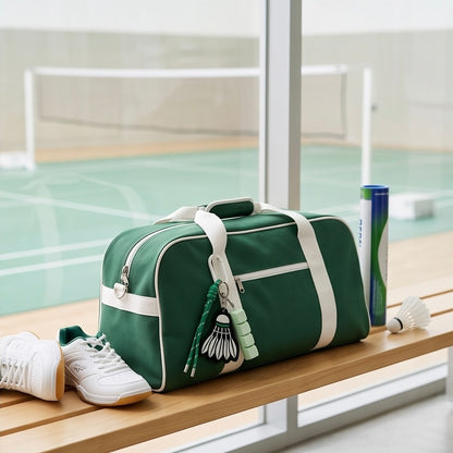 Badminton Clicker Bag Charm / Keychain