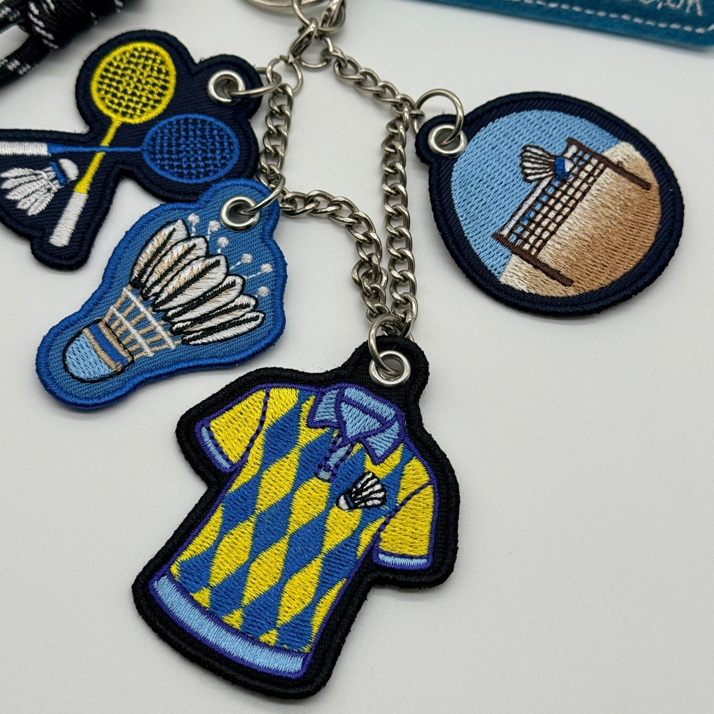 Badminton Icon Charm Set
