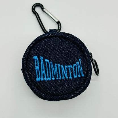 Badminton Mini Round Pouch