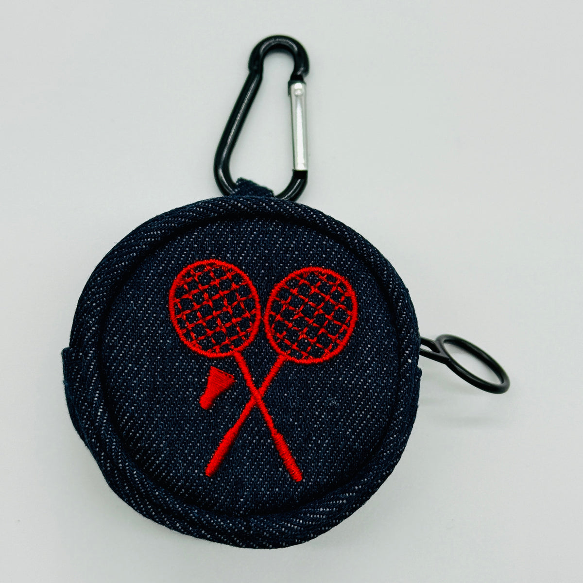 Badminton Mini Round Pouch