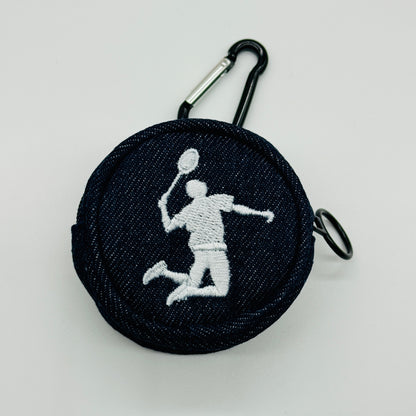 Badminton Mini Round Pouch