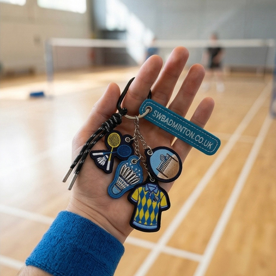 Badminton Icon Charm Set