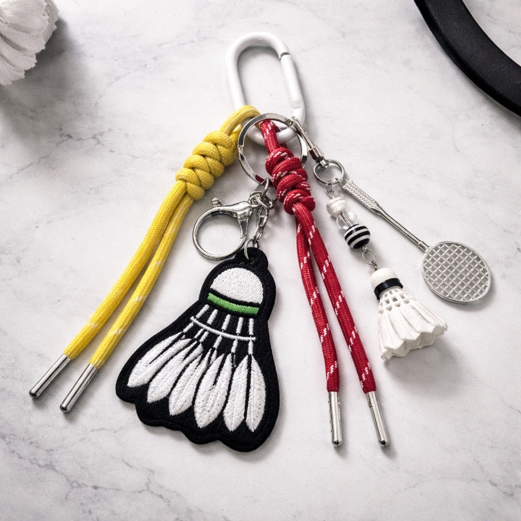 Badminton Lover Bag Charm