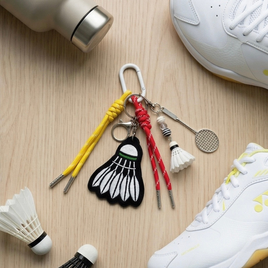 Badminton Lover Bag Charm