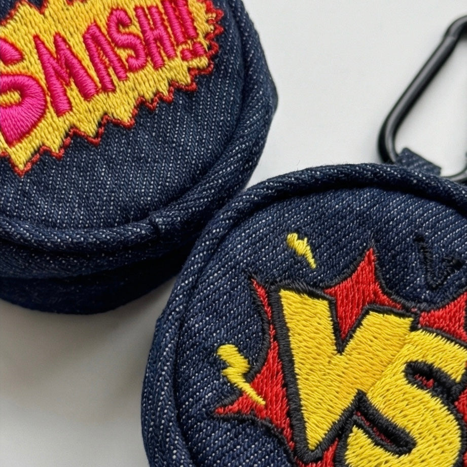 Badminton Mini Round Pouch