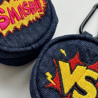Badminton Mini Round Pouch