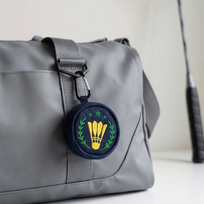 Badminton Mini Round Pouch