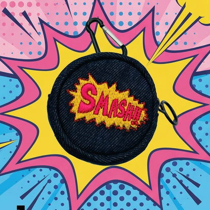 Badminton Mini Round Pouch