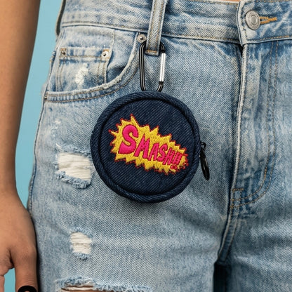 Badminton Mini Round Pouch