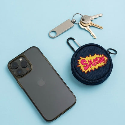 Badminton Mini Round Pouch